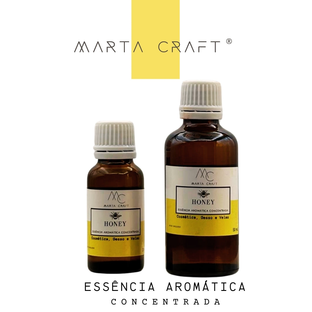 Essência aromática concentrada para Velas e Sabonetes e Gesso - HONEY