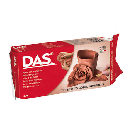 Pasta de Modelar DAS terracota