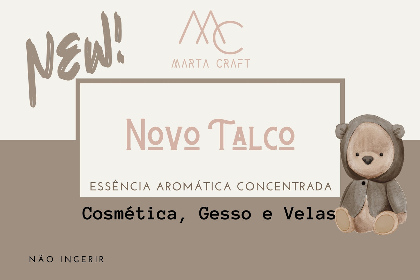 Essência aromática concentrada - New Talco