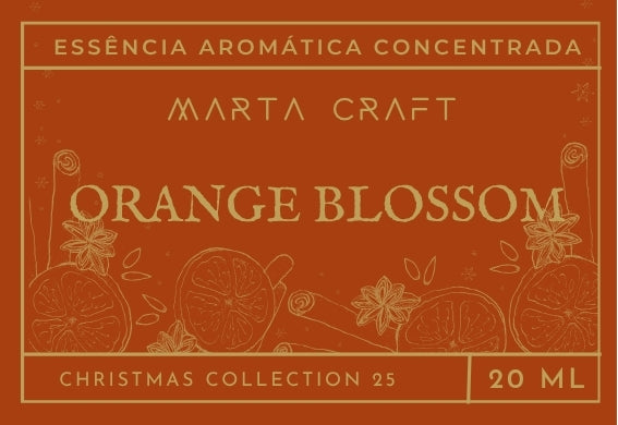 Christmas Collection 25 | Essência aromática concentrada - Orange Blossom