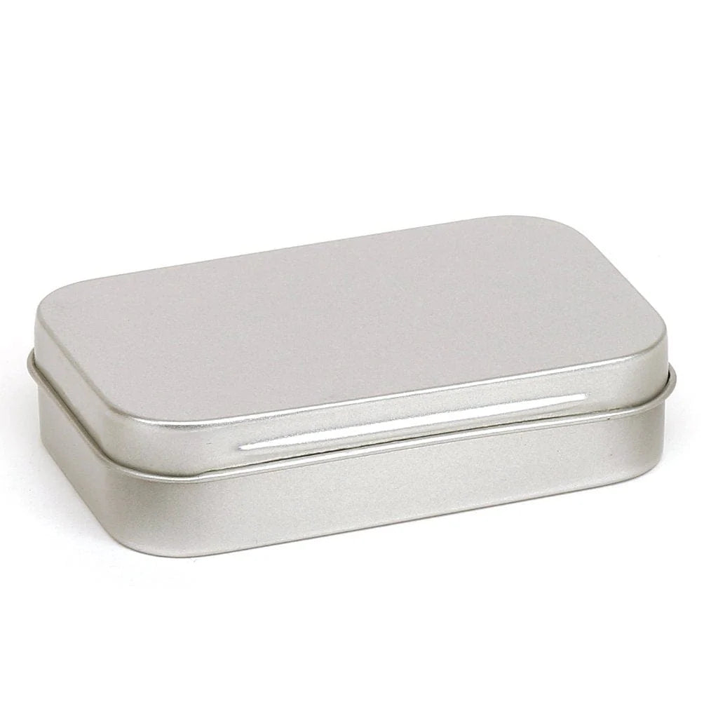 Latas Retangulares com dobradiças - 96x59x21 (50ml)
