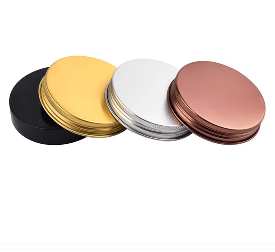 | Boião Vidro Ambar 100 ml | Preto brilhante | Tampa Opcional