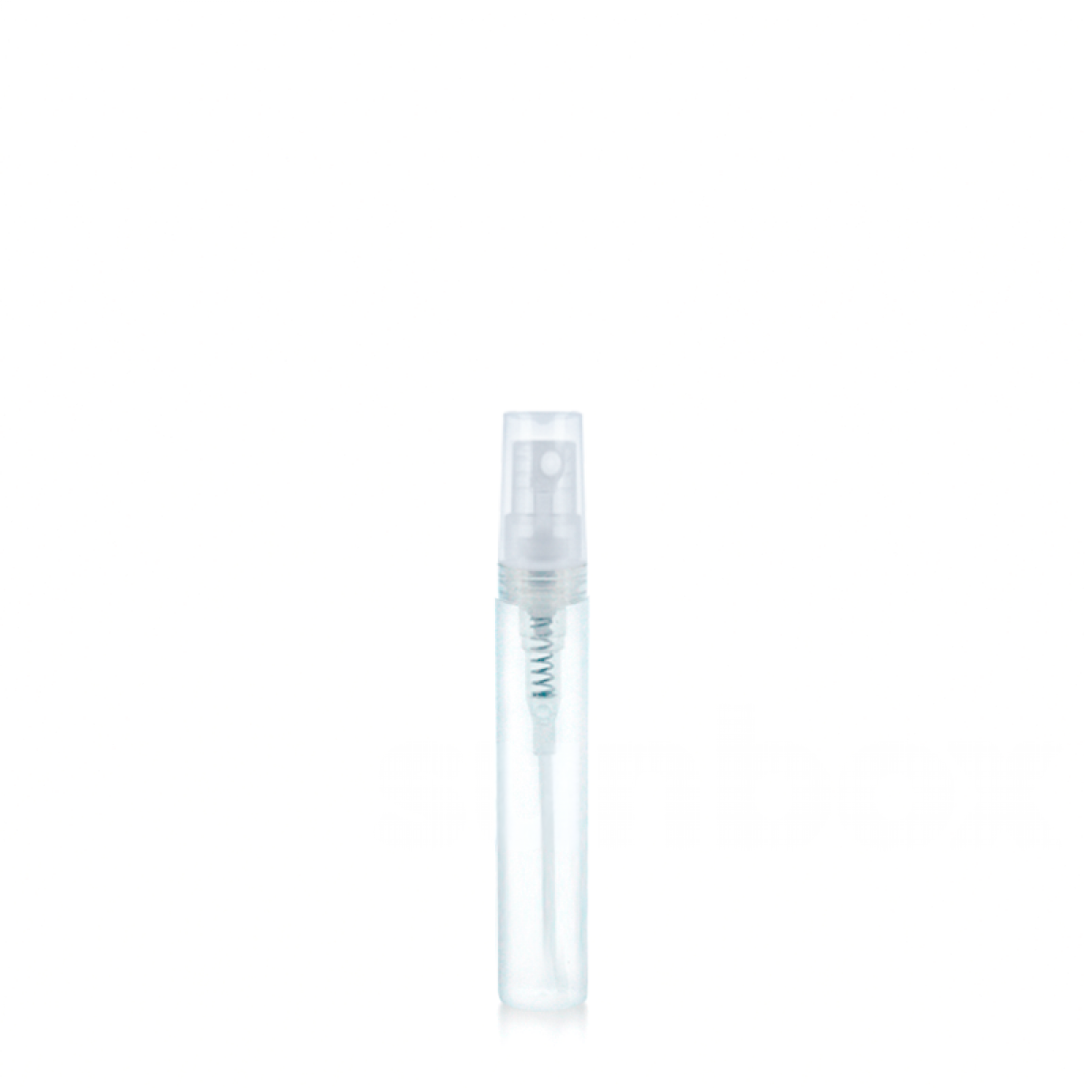 Frasco Vidro Transparente - 5 mL- Set 10 unidades + Tampa Prata/Dourada/Transparente