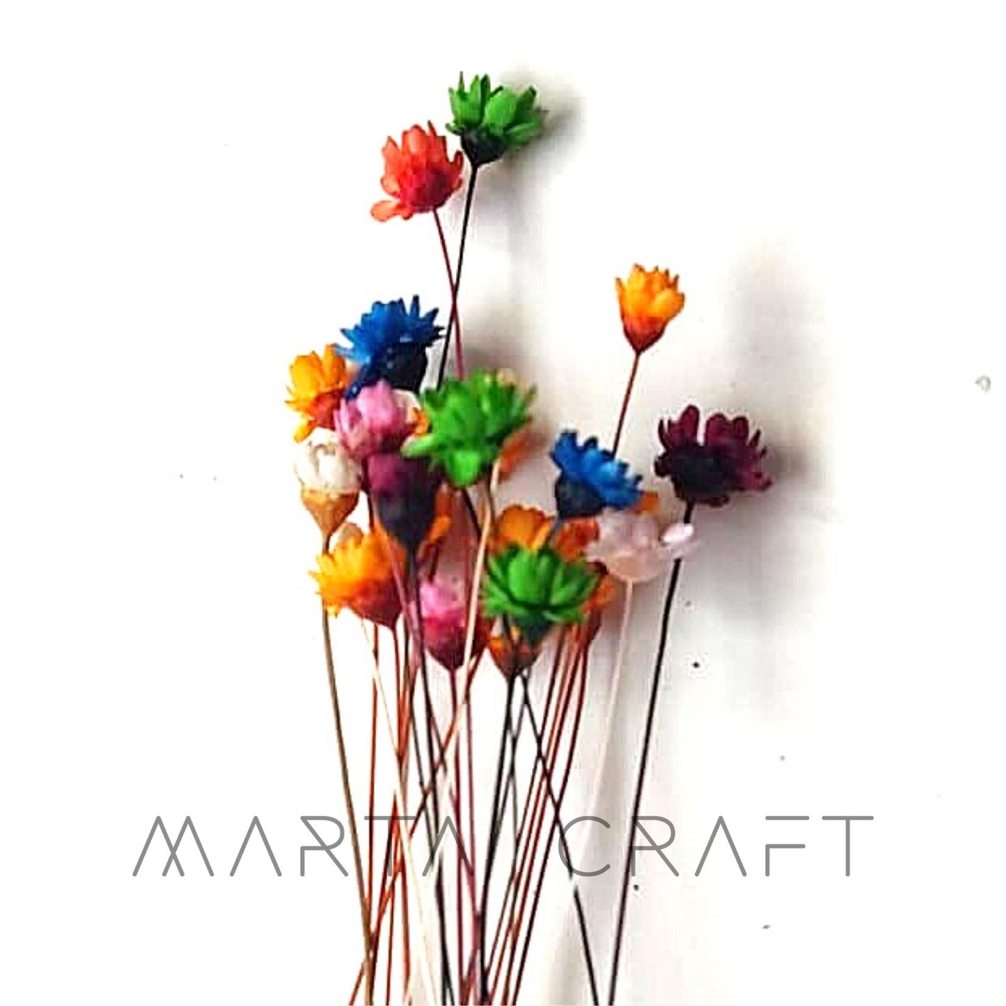 Glixias Flores Secas Preservadas ( Mini )± 100 cabeças
