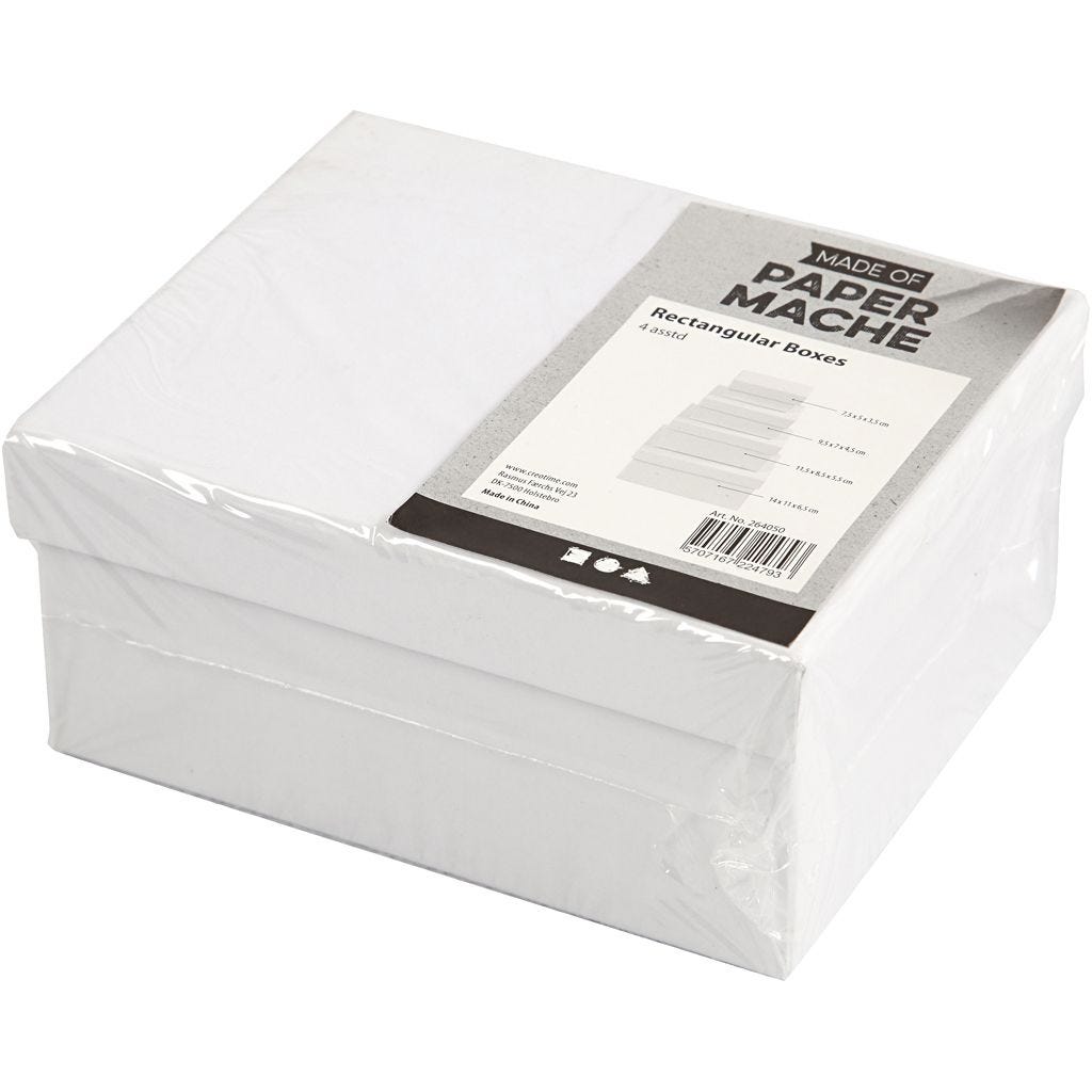 Rectangular Boxes 4 cxs