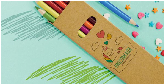 Lápis bicolor 12 cores