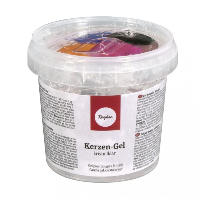 Rayher gel de vela aprox. 365ml, lata 300g