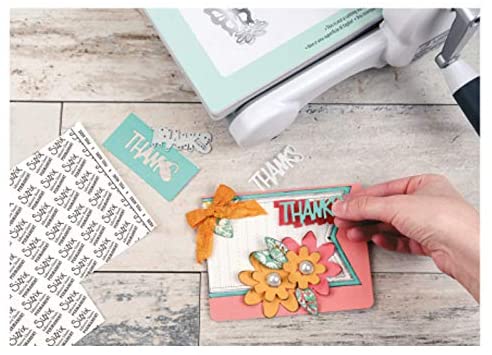 Sizzix 656802 Folhas adesivas 10 folhas / Pacote