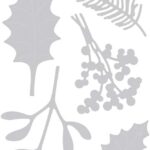 Sizzix 662571 - Azevinho Natal - Metal Die Cut