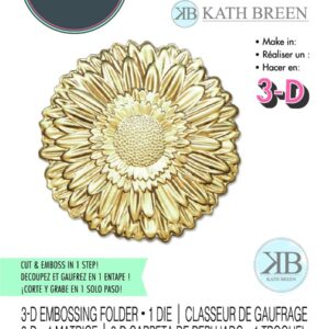 SIZ 664997 - Textura Embossing - Pasta de relevo Sizzix 3D Impresslits