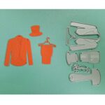 AM047 - Fato Homem Casamento - Metal Die Cut