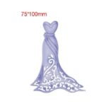 AM050 - Vestido - Metal Die Cut