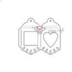 AM057 - Lustre + Coração - Metal Die Cut