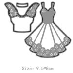 AM075 - Vestido - Metal Die Cut