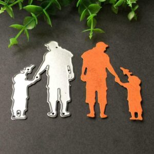 AM094 - Pai + Filho - Metal Die Cut