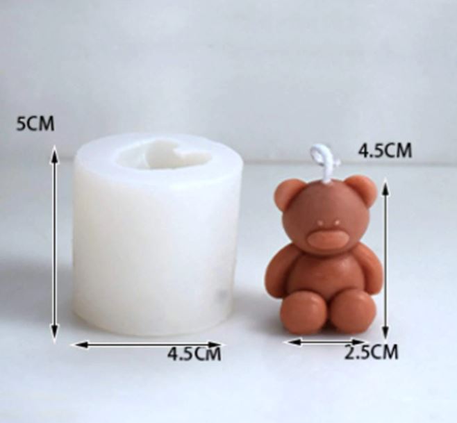 AN064MS - Molde de Silicone URSO 3D S/ M XMC