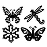 ANB032 - Set Borboletas - Metal Die Cut