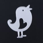 ANP001 - Pássaro c/ Coração - Metal Die Cut