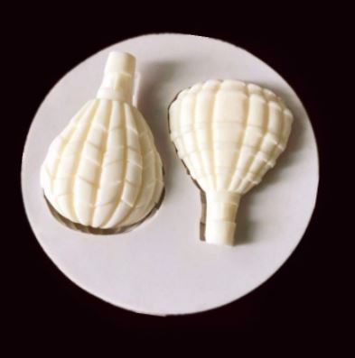 B001MS - Set 2 Balão de ar quente - Molde