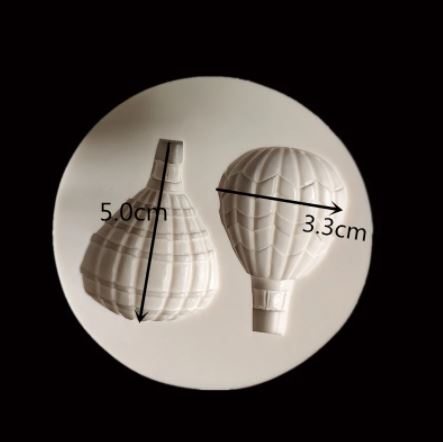 B001MS - Set 2 Balão de ar quente - Molde