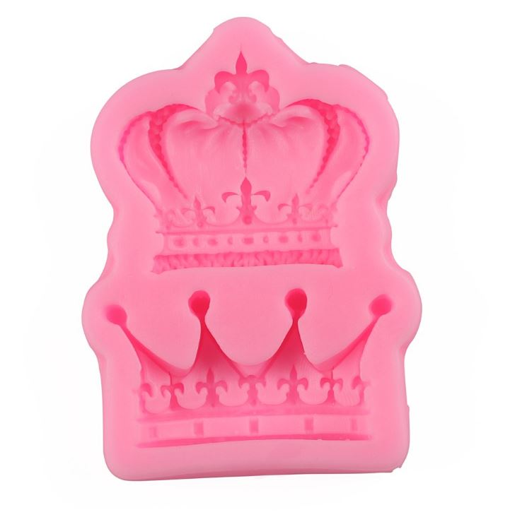 B003MS - Set 2 Coroas - Molde de Silicone