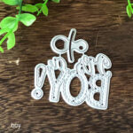 BB015 - "It's a Girl" - "It's a Boy" - Metal Die Cut