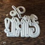 BB015 - "It's a Girl" - "It's a Boy" - Metal Die Cut