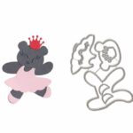 BBM024 - Ursinha Bailarina - Metal Die Cut