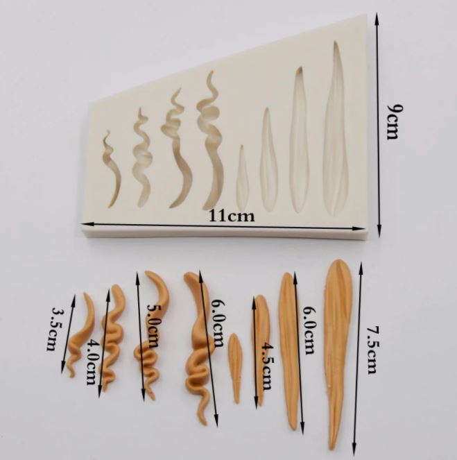D102MS - cabelo molde Biscuit