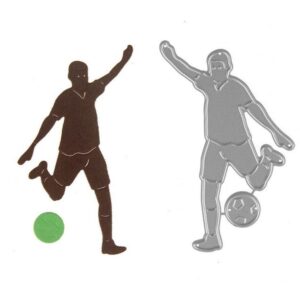 BMO003 - Jogador de Futebol - Metal Die Cut