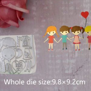BMO050 - Set Crianças - Metal Die Cut