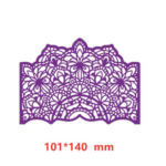 CCONV014 - Borda Convite Mandala - Metal Die Cut