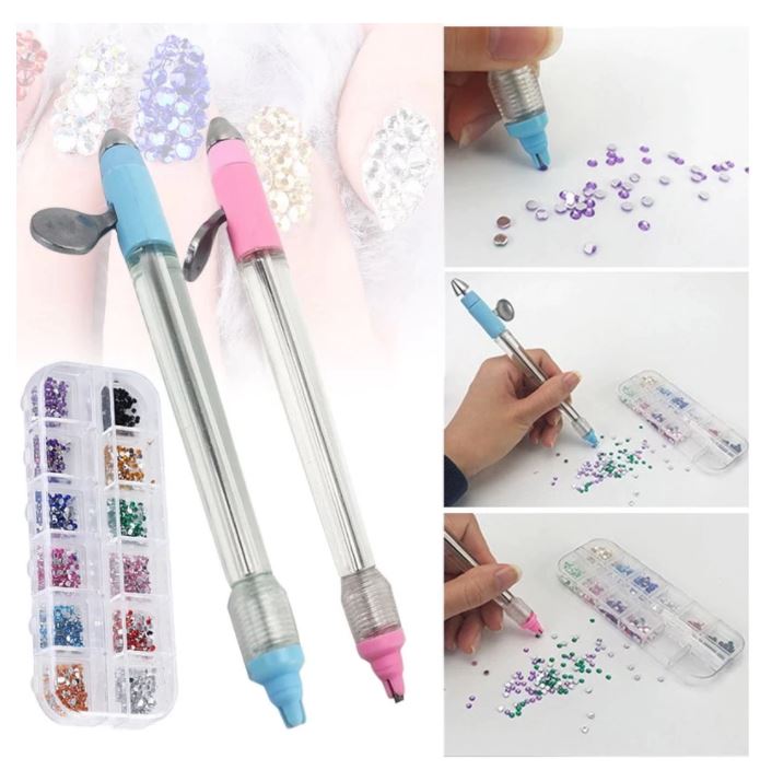 Caneta broca + Diamantes – Pick-Me-Up