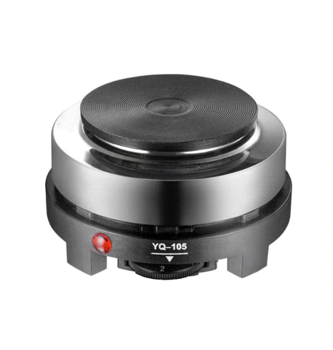 Mini fogão elétrico portátil – para pequenos trabalho velas sabonetes Aquecimento Multifuncional Utensílio de Cozinha Plug UE