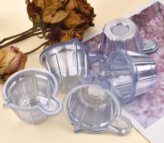 10pcs copo dispensador descartavel Èpoxi