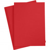 Creativ 21715 – Cartão, A4, 210×297 mm, 180 g, Vermelho Natal, 100 Folhas, 1 Pacote
