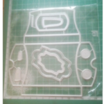 CX052 - Caixa Travesseiro Presente - Metal Die Cut