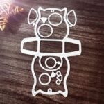 CX058 - Caixa Coruja - Metal Die Cut
