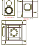 CX135 - Caixa Explosão 2 em 1 - Metal Die Cut