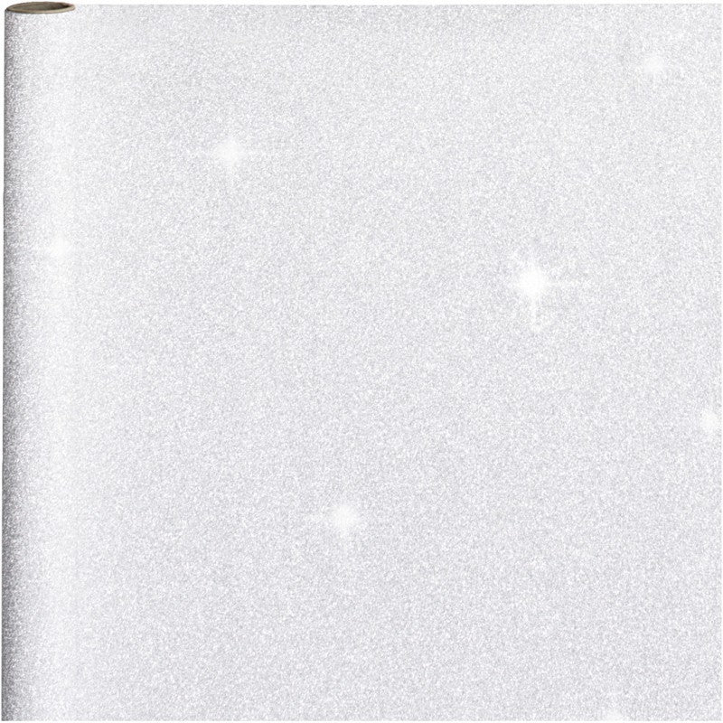Creativ 190350 – Papel de Embrulho Glitter Prata