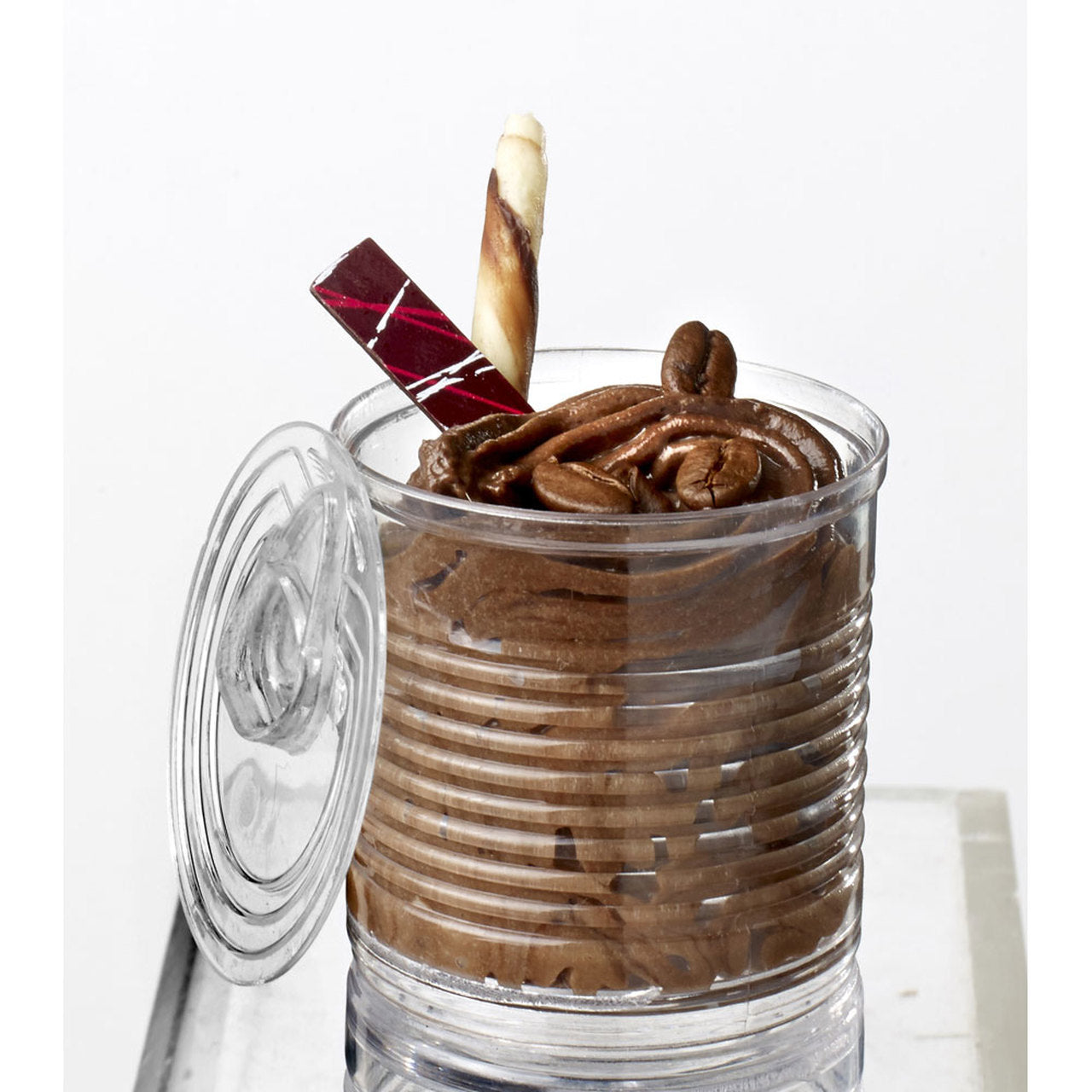 Lata Transparente de Plástico – 110ml/220ml