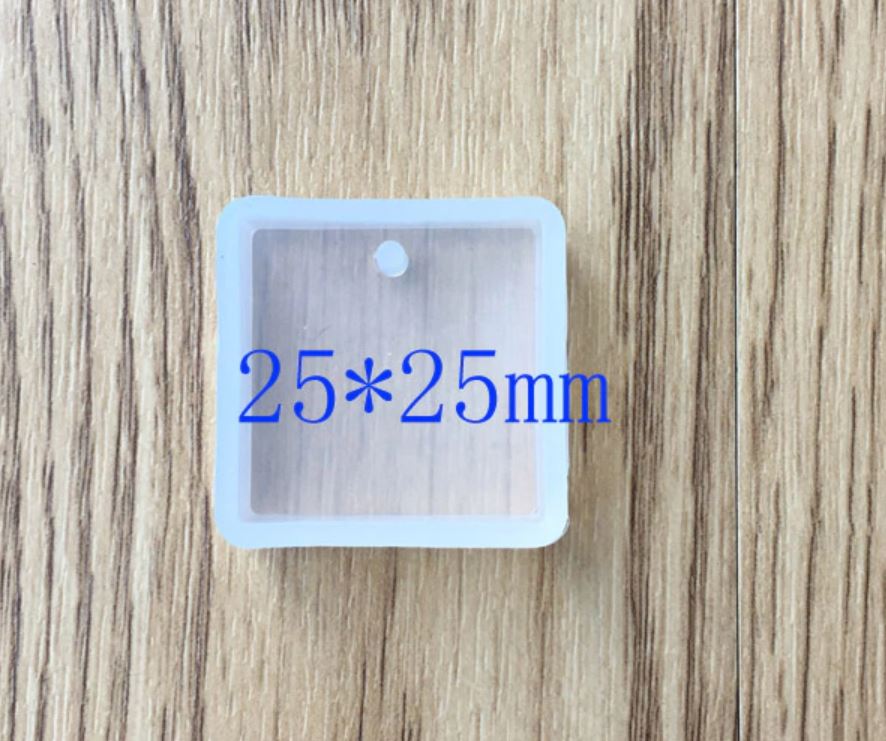 EP025MS- Molde geométrico decorativo para joias 5 peças/set pingente