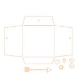 EV024 - Envelope p/ Scrapbooking - Metal Die Cut