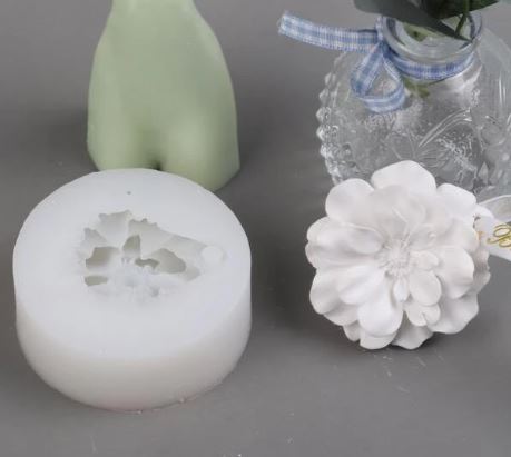 F018MS - Pingente Flores - Molde de Silicone