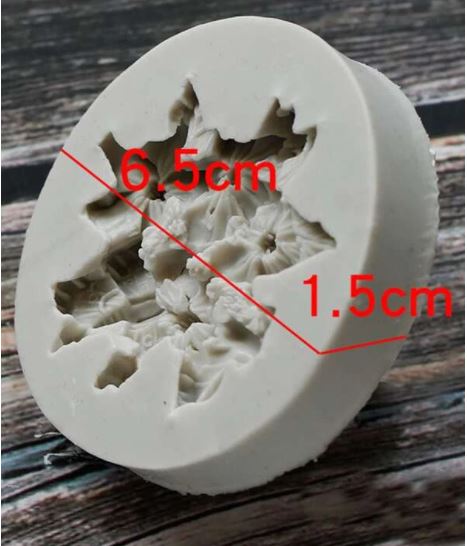 F011MS - Ramo Flores - Molde de Silicone