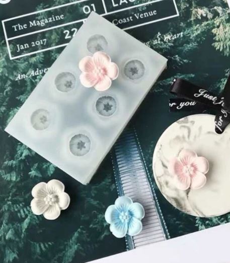 F020MS - Mini Flores - Molde de Silicone