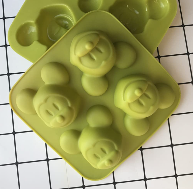 FC034MS -Molde de 4 Cavidades Mickey , Walt Disney