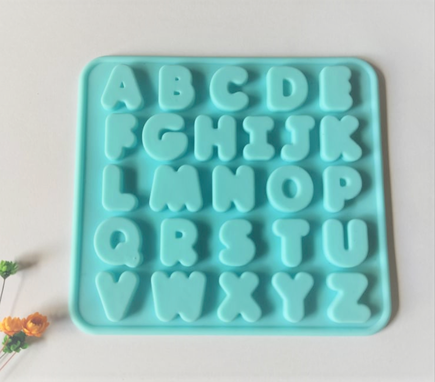 FC117MS -Molde Silicone Mini Alfabeto/ Números e Simbolos
