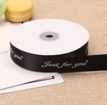 FITA009 – Fita "Just For You" - Preto/Vermelho