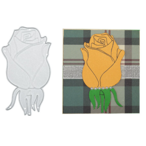 FL006 - Flor Rosa - Metal Die Cut